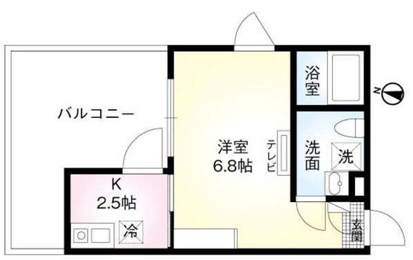 メゾンハイウェイ春日町の物件間取画像
